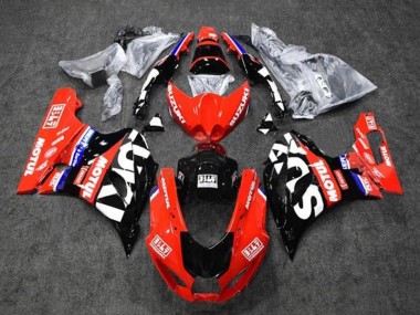 2017-2025 Suzuki GSXR1000 Motorcycle Fairings - Red White Blue Black Motul