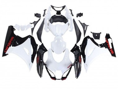 2017-2025 Suzuki GSXR1000 Motorcycle Fairings - White Black Red