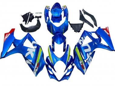 2007-2008 Suzuki GSXR 1000 Motorcycle Fairings - Blue White Green Red