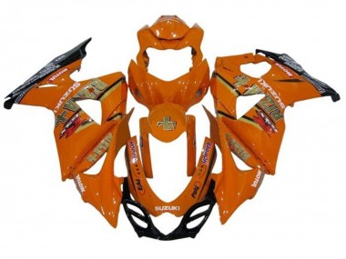 2009-2016 Suzuki GSXR 1000 Motorcycle Fairings - Orange Gold Rizla