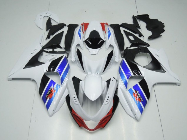 2009-2016 Suzuki GSXR 1000 Motorcycle Fairings - White Black Blue Red