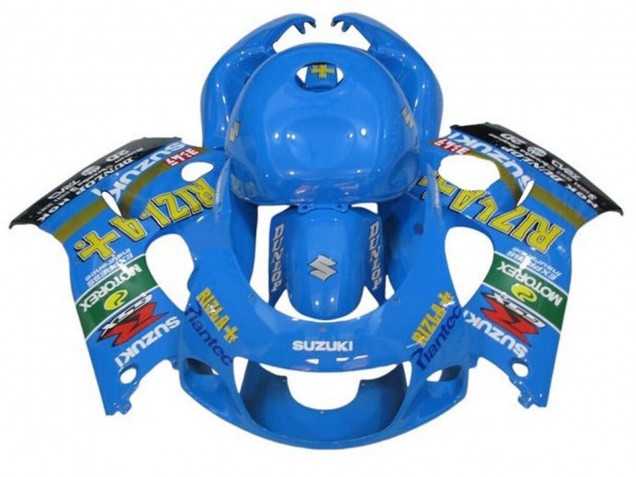 1996-2000 Suzuki GSXR 600 / GSXR 750 Motorcycle Fairings - lue Rizla