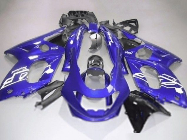1996-2007 Yamaha YZF600R Thundercat Motorcycle Fairings - Blue White