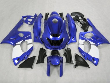 1996-2007 Yamaha YZF600R Thundercat Motorcycle Fairings - Blue White Grey Black