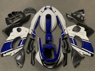 1996-2007 Yamaha YZF600R Thundercat Motorcycle Fairings - White Dark Blue