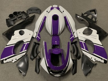 1996-2007 Yamaha YZF600R Thundercat Motorcycle Fairings - White Purple Black