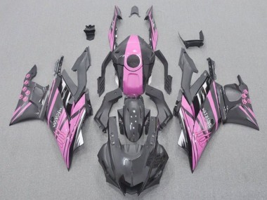 2019-2021 Yamaha YZF R3/R25 Motorcycle Fairings - Pink Black Monster