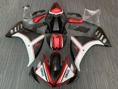 2012-2014 Yamaha YZF 1000 R1 Motorcycle Fairings - White Red Black