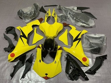 2015-2019 Yamaha YZF 1000 R1 Motorcycle Fairings - Yellow Red Pikachu