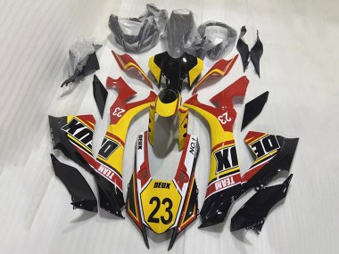 2020-2025 Yamaha YZF 1000 R1 Motorcycle Fairings - White Yellow Red Black