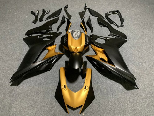 2020-2025 Yamaha YZF 1000 R1 Motorcycle Fairings - Gold Matte Black