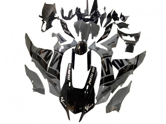 2020-2025 Yamaha YZF 1000 R1 Motorcycle Fairings - Grey Black