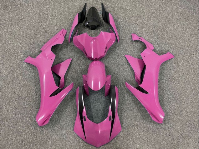 2020-2025 Yamaha YZF 1000 R1 Motorcycle Fairings - Pink Glossy Black