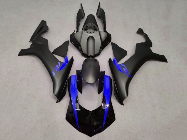 2020-2025 Yamaha YZF 1000 R1 Motorcycle Fairings - Matte Black Blue