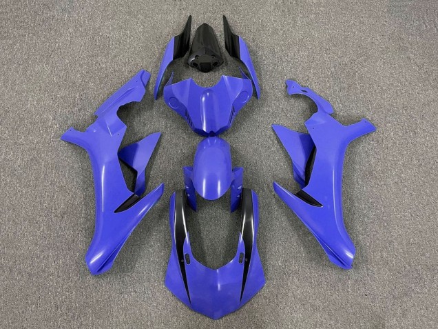 2020-2025 Yamaha YZF 1000 R1 Motorcycle Fairings - Blue Glossy Black