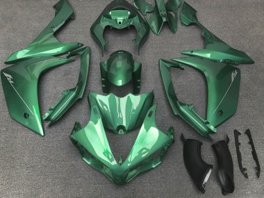 2007-2008 Yamaha YZF 1000 R1 Motorcycle Fairings - Green