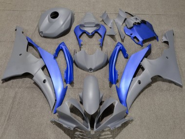 2008-2016 Yamaha YZF R6 Motorcycle Fairings - Grey Blue