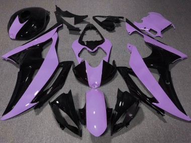 2008-2016 Yamaha YZF R6 Motorcycle Fairing - Purple Glossy Black