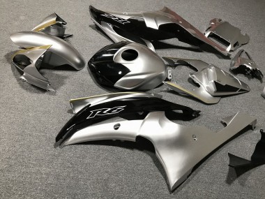 2008-2016 Yamaha YZF R6 Motorcycle Fairings - Silver Gold Black