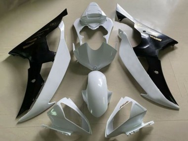 2008-2016 Yamaha YZF R6 Motorcycle Fairings - White Black