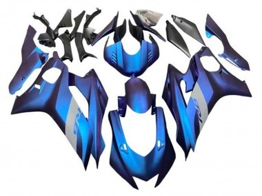 2017-2023 Yamaha YZF R6 Motorcycle Fairings - Matte Chameleon Blue Purple