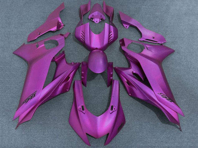 2017-2023 Yamaha YZF R6 Motorcycle Fairings - Matte Bright Purple