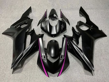 2017-2023 Yamaha YZF R6 Motorcycle Fairings - Matte Black Pink