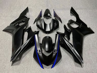 2017-2023 Yamaha YZF R6 Motorcycle Fairings - Matte Black Blue