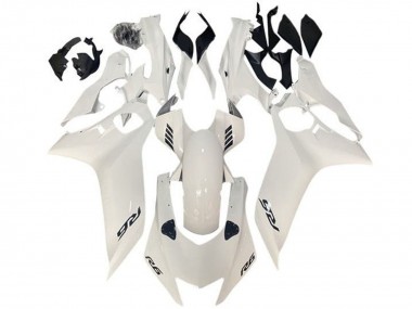 2017-2023 Yamaha YZF R6 Motorcycle Fairings - Pearl White