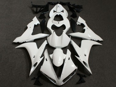 2005 Yamaha YZF R6 Motorcycle Fairings - White