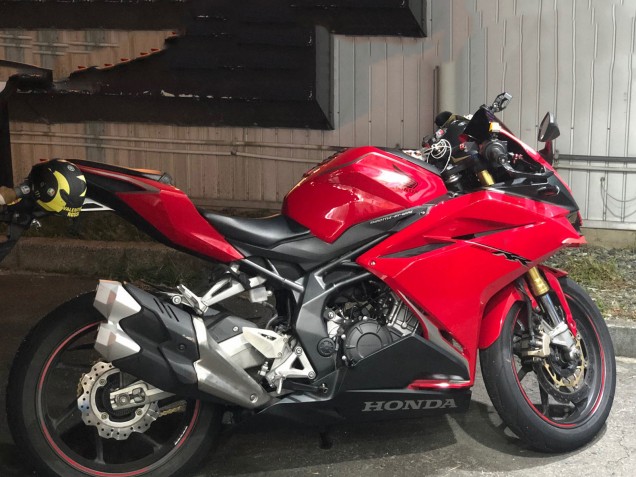 2017-2022 Honda CBR250RR Motorcycle Fairing - Red Matte Black