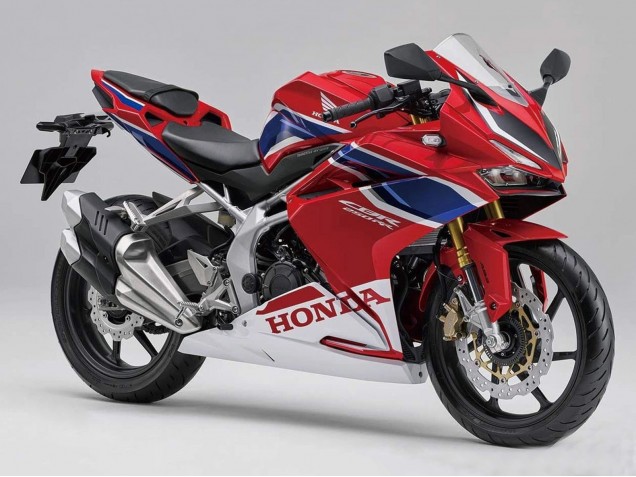 2017-2022 Honda CBR250RR Motorcycle Fairings - Red Blue White