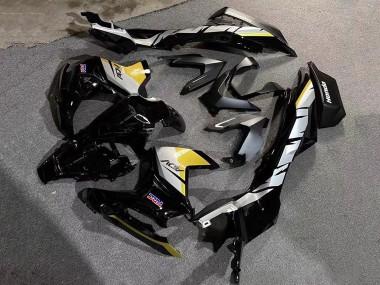 2022-2024 Honda ADV160 Motorcycle Fairings - Silver Yellow Glossy Black HRC