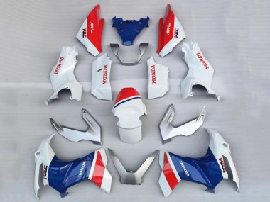 2022-2024 Honda ADV160 Motorcycle Fairings - White Red Blue HRC