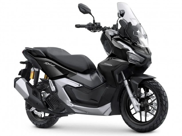 2022-2024 Honda ADV160 Motorcycle Fairings - Silver Matte Black