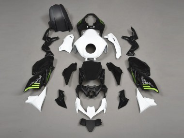 2020-2024 Kawasaki Z900 Motorcycle Fairings - Black White
