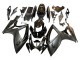 2006-2007 Suzuki GSXR 600/750 Motorcycle Fairings - Glossy Black Matte Black