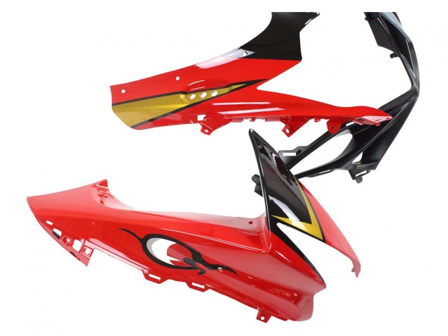 2011-2024 Suzuki GSXR 600/750 Motorcycle Fairings - Red Gold Grey Black White Shark
