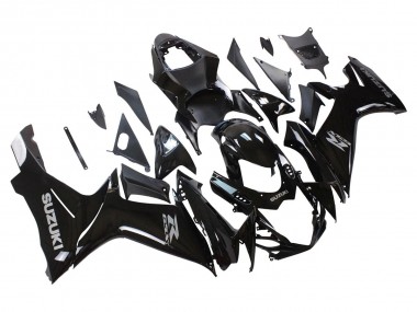 2011-2024 Suzuki GSXR 600/750 Motorcycle Fairings - Glossy Black