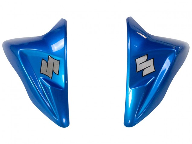 2011-2024 Suzuki GSXR 600/750 Motorcycle Fairings - Blue White