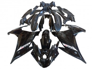 2009-2015 Yamaha FZ6R Motorcycle Fairings - Glossy Black