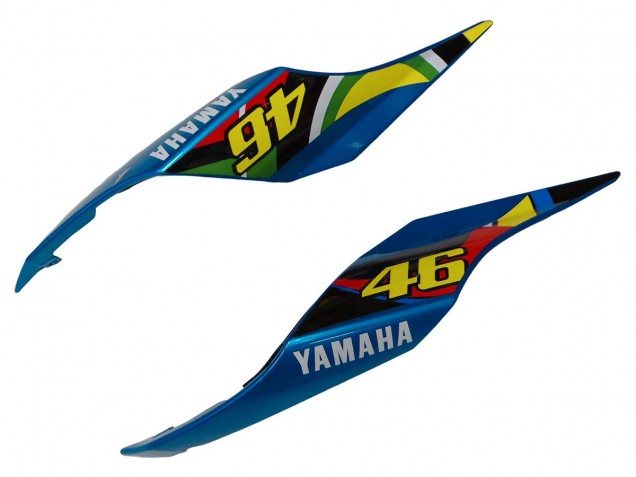 2015-2019 Yamaha YZF R1 Motorcycle Fairings - Blue Green Black Shark