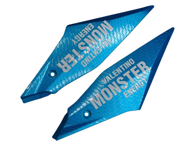 2015-2019 Yamaha YZF R1 Motorcycle Fairings - Blue Green Black Shark