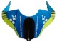 2015-2019 Yamaha YZF R1 Motorcycle Fairings - Blue Green Black Shark