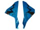 2015-2019 Yamaha YZF R1 Motorcycle Fairings - Blue Green Black Shark