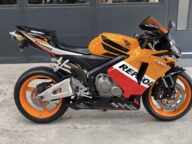 2005-2006 Honda CBR600RR Motorcycle Fairings - Black Orange White Red Repsol
