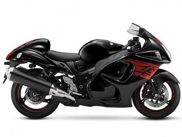 2008-2020 Suzuki GSXR 1300 Hayabusa Motorcycle Fairings - Black Red