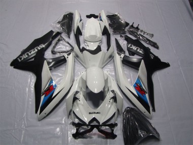 2007-2008 Suzuki GSXR 1000 Motorcycle Fairing Kits - White Blue Black Red