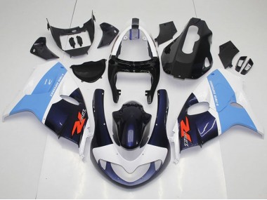 1998-2003 Suzuki TL1000R Motorcycle Fairings - White Light Blue Black
