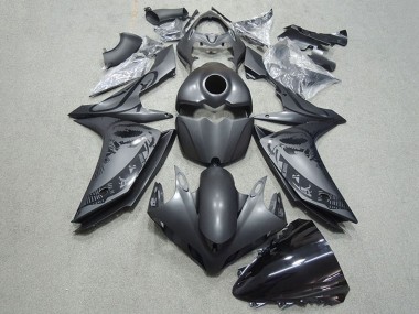 2007-2008 Yamaha YZF R1 Motorcycle Fairings - Matte Black